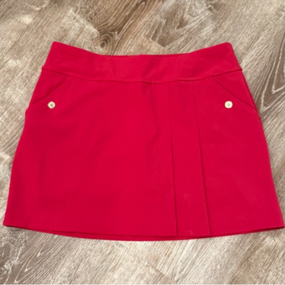 Lilly Pulitzer Raspberry Pink Mini Skirt - Picture 2 of 5